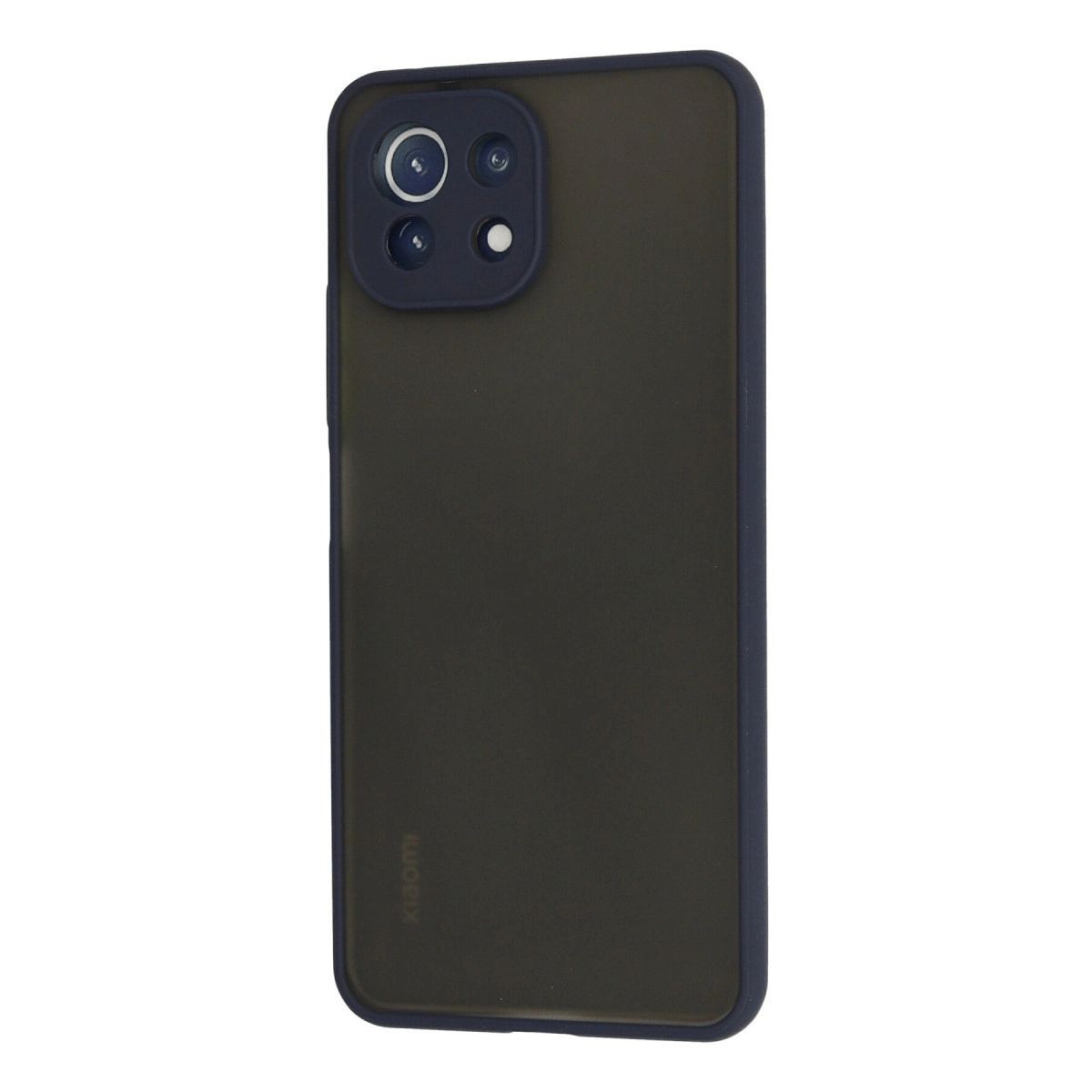 Xiaomi Mi 11 Lite Kılıf Montreal Silikon Kapak - Lacivert