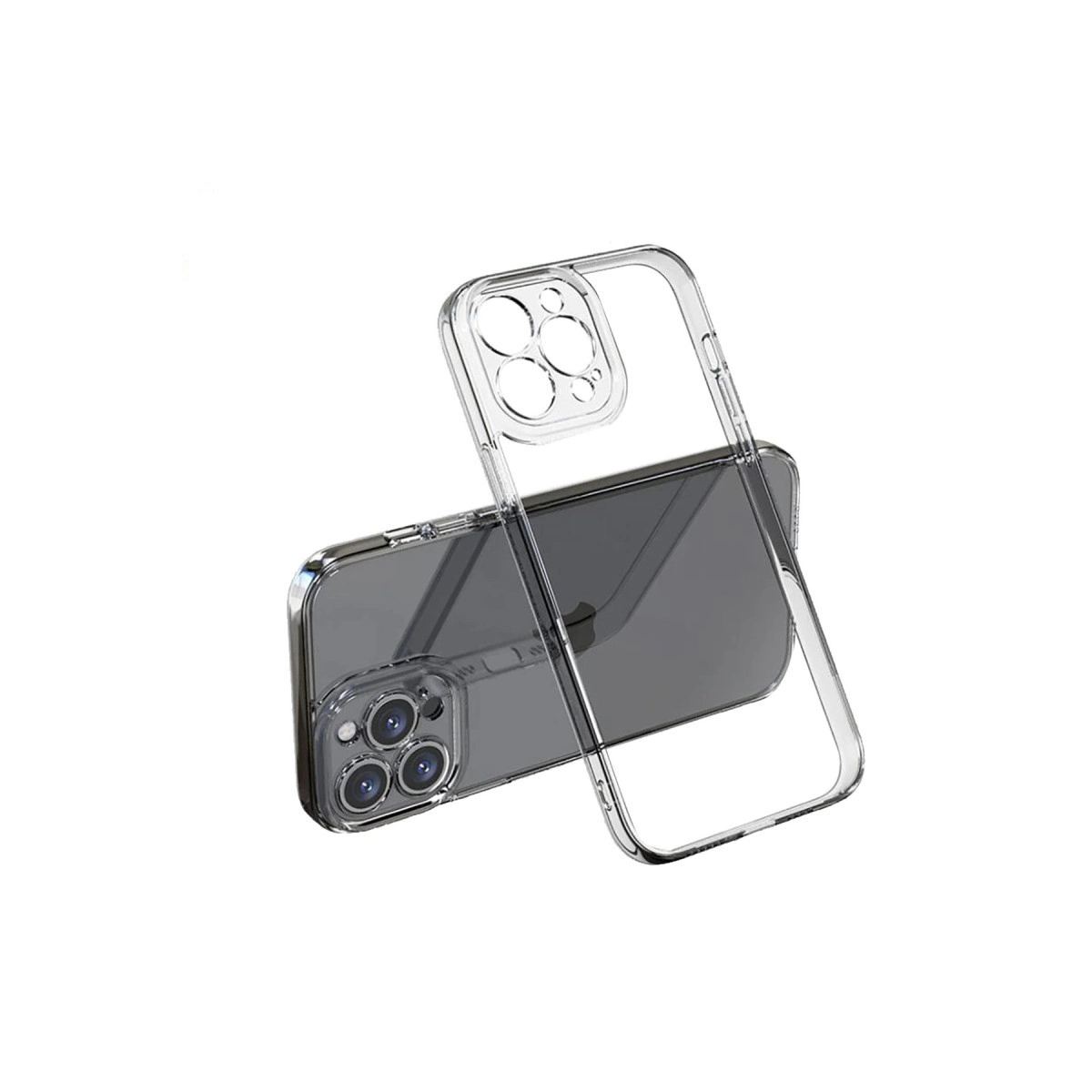 Apple İphone 14 Pro Max Kılıf Lüx Şeffaf Silikon