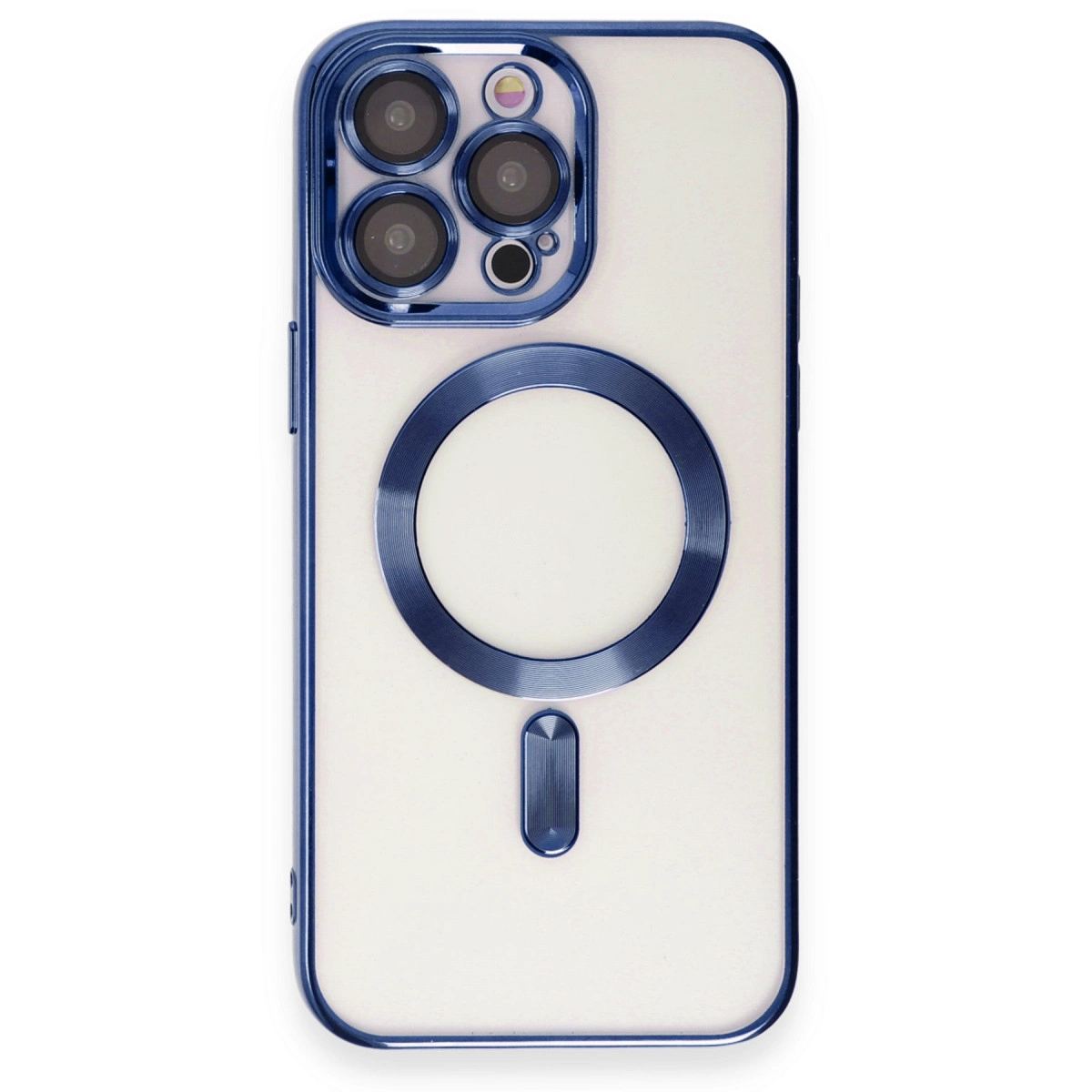 Apple İphone 15 Pro Kılıf Kross Magneticsafe Kapak - Lacivert