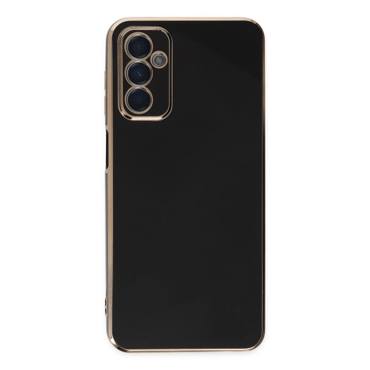 Samsung Galaxy M23 Kılıf Volet Silikon - Siyah