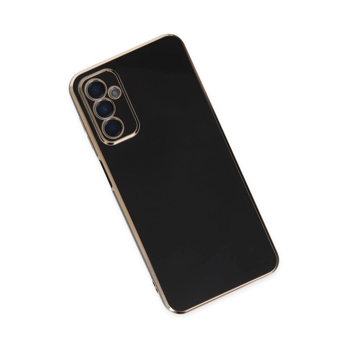 Samsung Galaxy M23 Kılıf Volet Silikon - Siyah