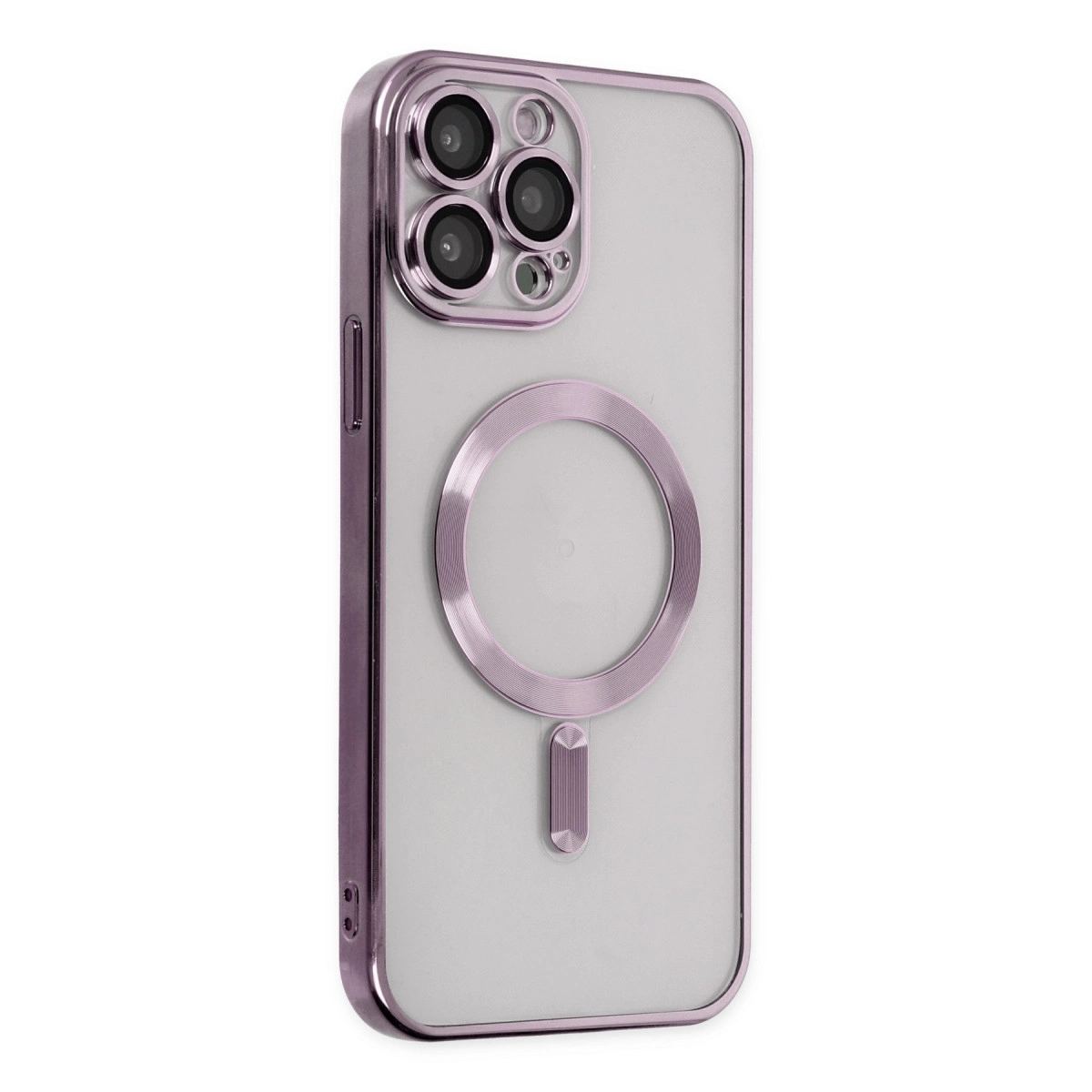 Apple İphone 13 Pro Max Kılıf Kross Magneticsafe Kapak - Mor
