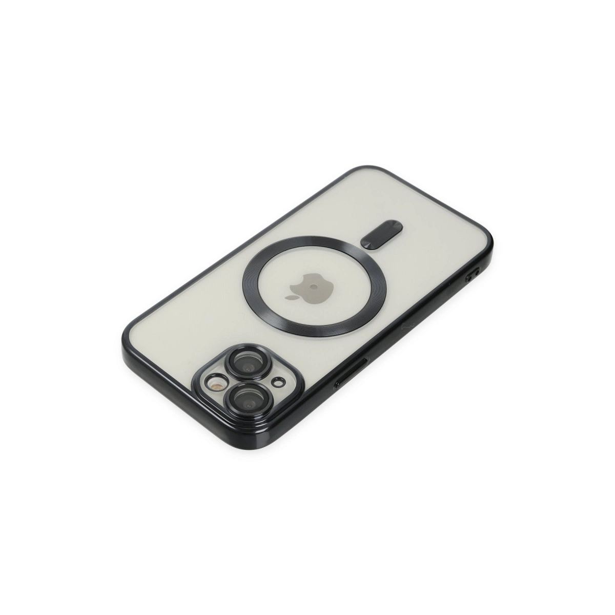 Apple İphone 14 Kılıf Kross Magneticsafe Kapak - Siyah