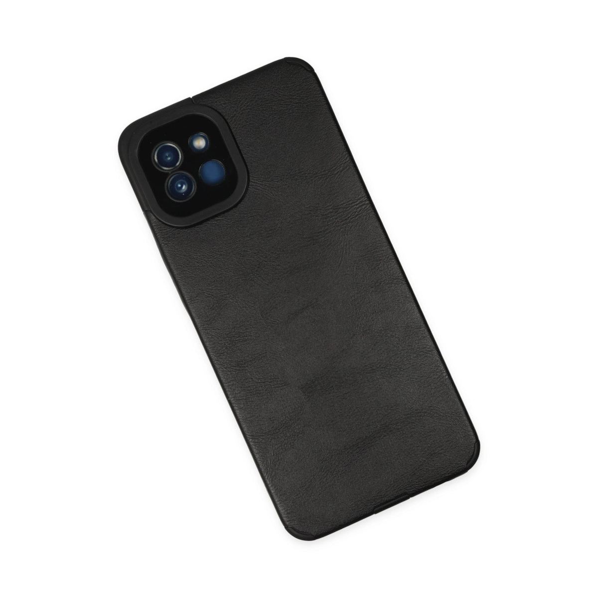 Samsung Galaxy A03 Kılıf Loop Deri Silikon - Siyah