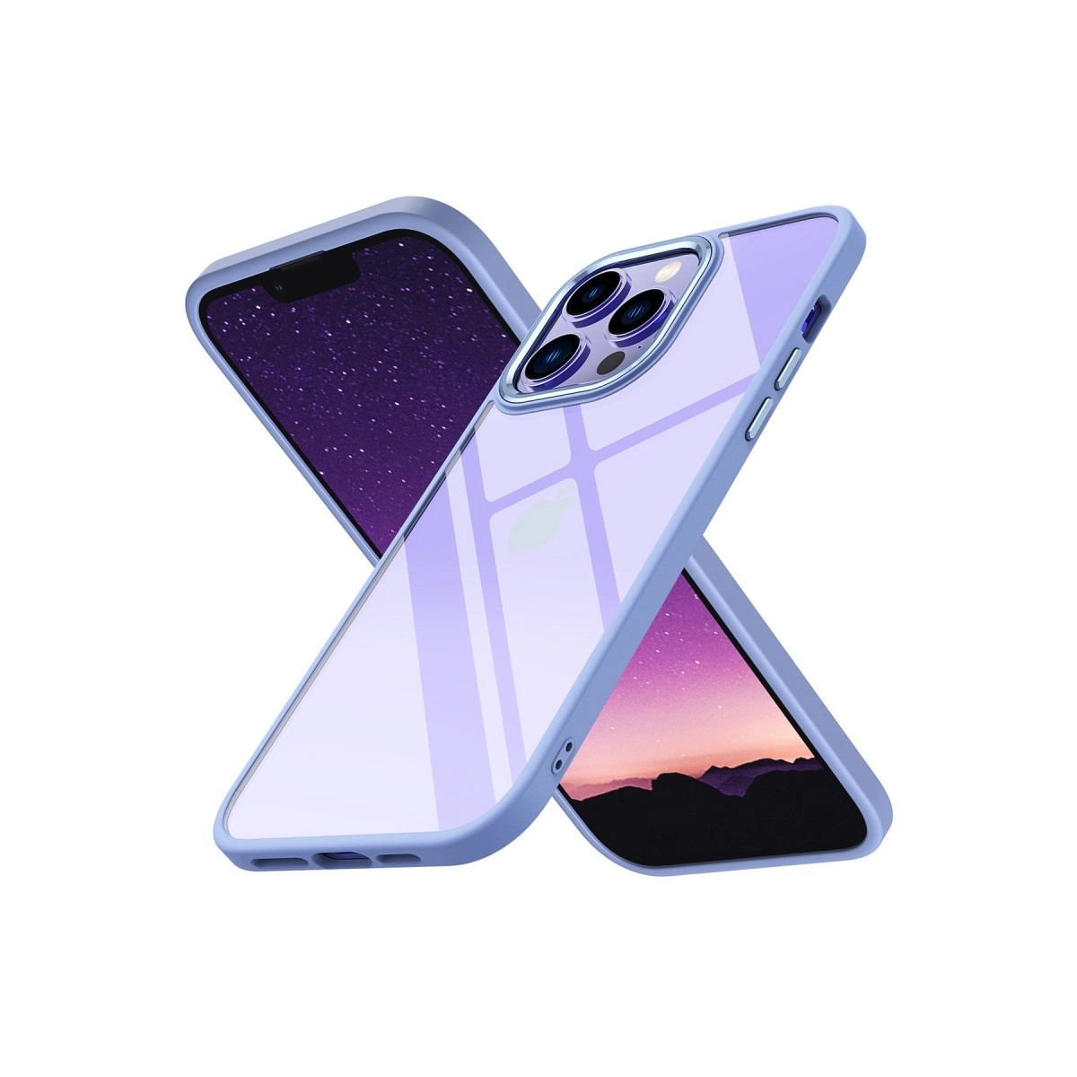 Apple İphone 14 Pro Kılıf Power Silikon - Lila