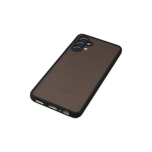 Samsung Galaxy A04s Kılıf Montreal Silikon Kapak - Siyah