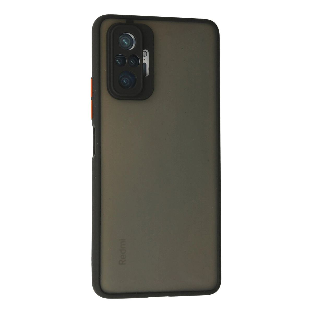 Xiaomi Redmi Note 10 Pro Kılıf Montreal Silikon Kapak - Siyah