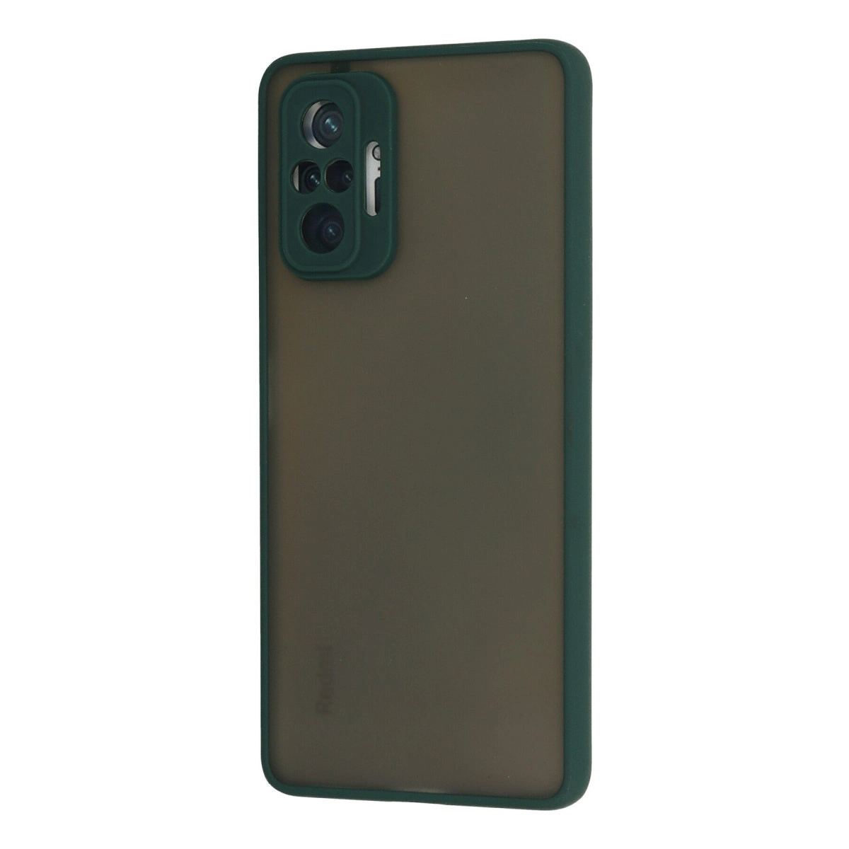 Xiaomi Redmi Note 10 Pro Kılıf Montreal Silikon Kapak - Yeşil