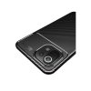 Xiaomi Mi 11 Lite Kılıf Auto Focus Karbon Kapak - Siyah