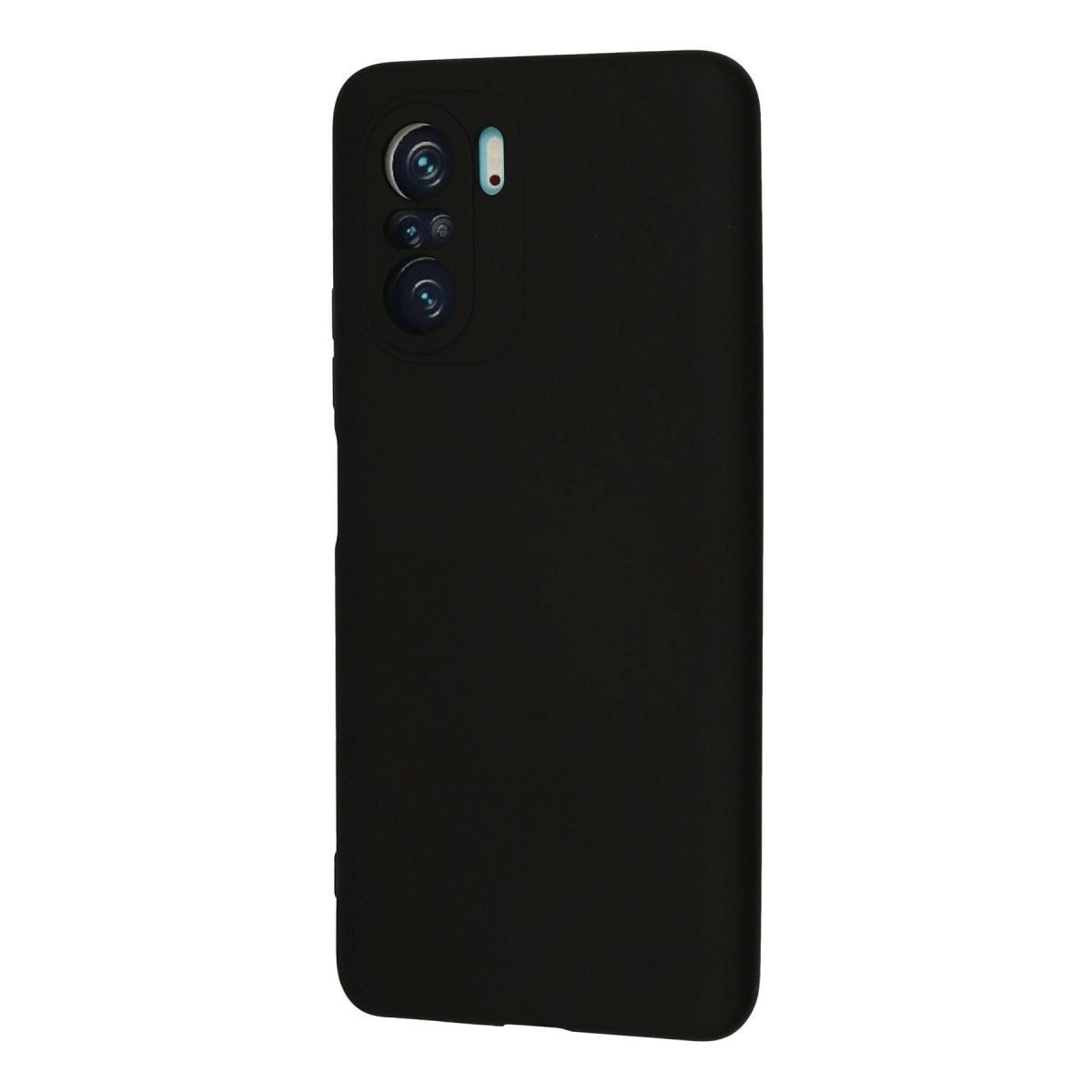 Xiaomi Poco F3 Kılıf Nano İçi Kadife Silikon - Siyah