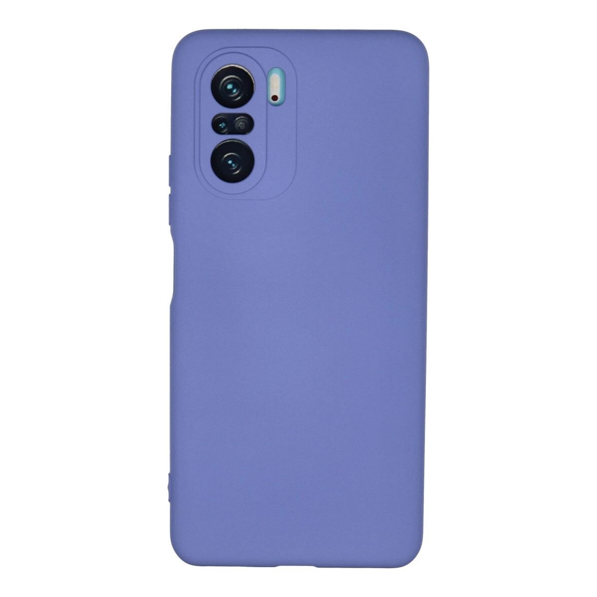 Xiaomi Poco F3 Kılıf Nano İçi Kadife Silikon - Lila