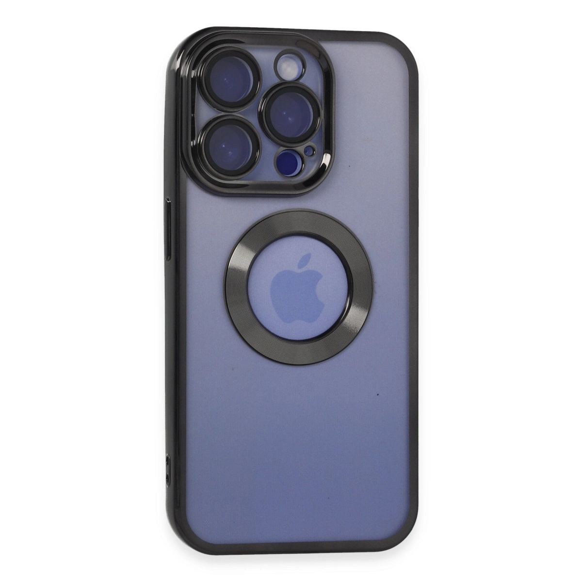 Apple İphone 15 Pro Max Kılıf Slot Silikon - Siyah