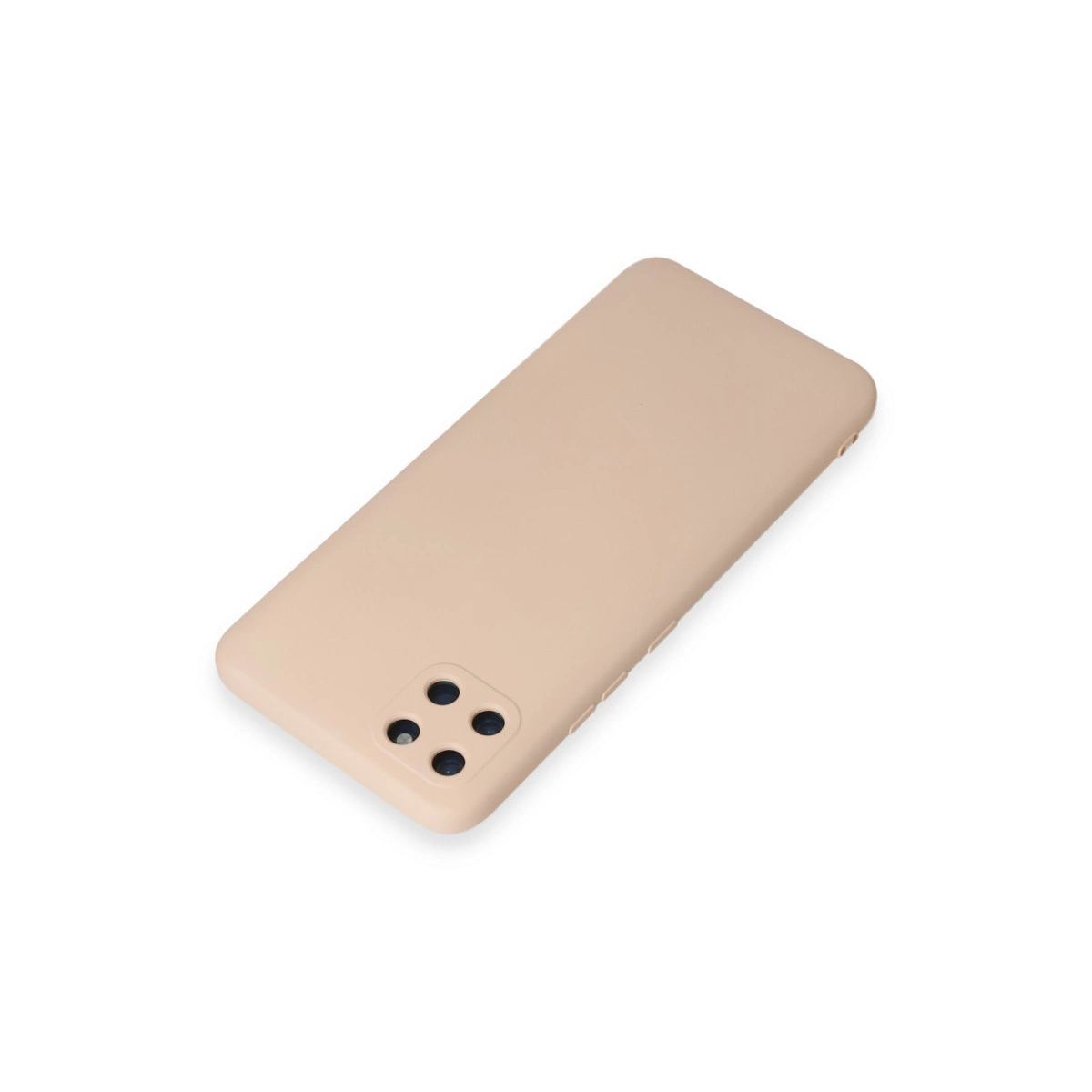 Realme C11 Kılıf Nano İçi Kadife Silikon - Pudra
