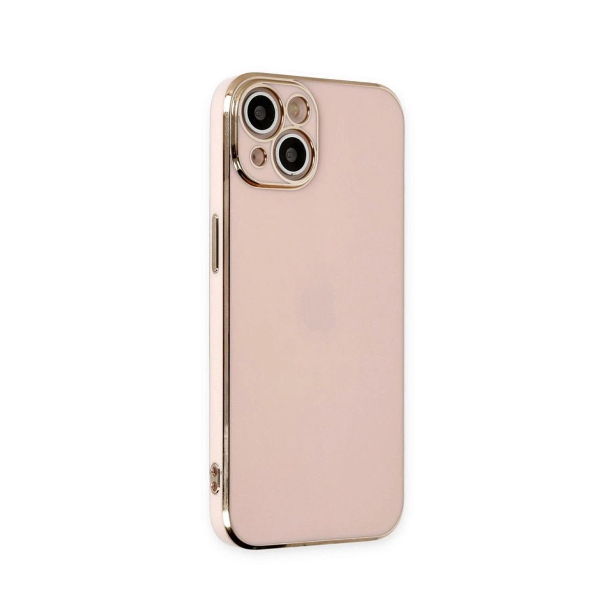 Apple İphone 15 Kılıf Volet Silikon - Pembe