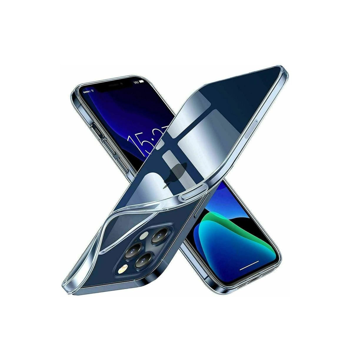 Apple İphone 15 Pro Kılıf Lüx Şeffaf Silikon