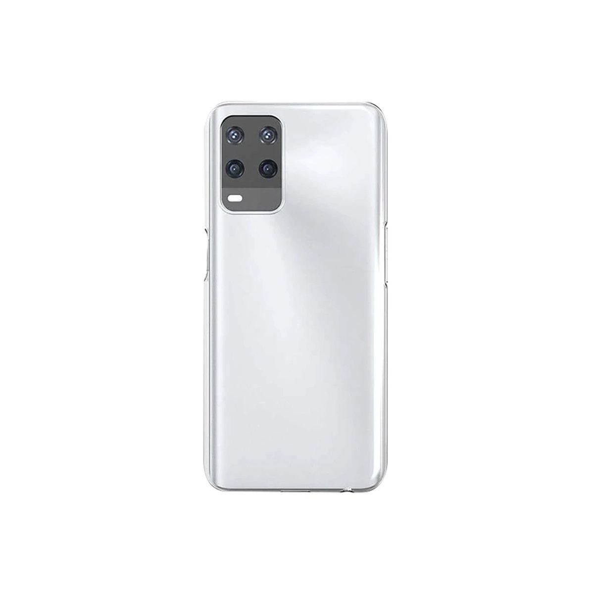 Oppo A54 4g Kılıf Deluxe 2mm Şeffaf Silikon - Şeffaf