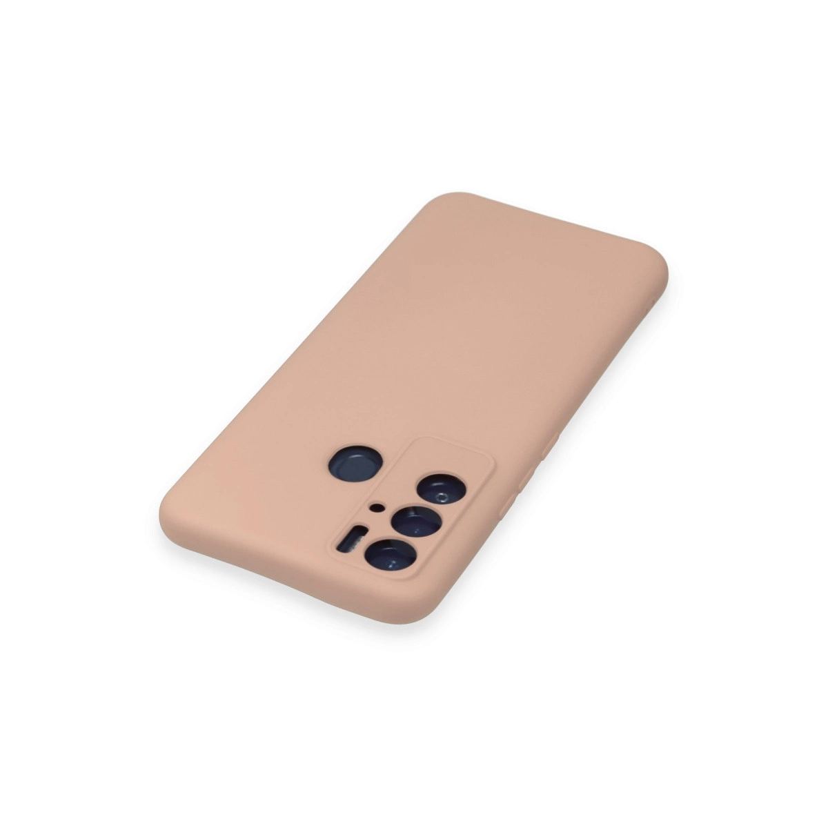 Tecno Pova Neo Kılıf Nano İçi Kadife Silikon - Pudra