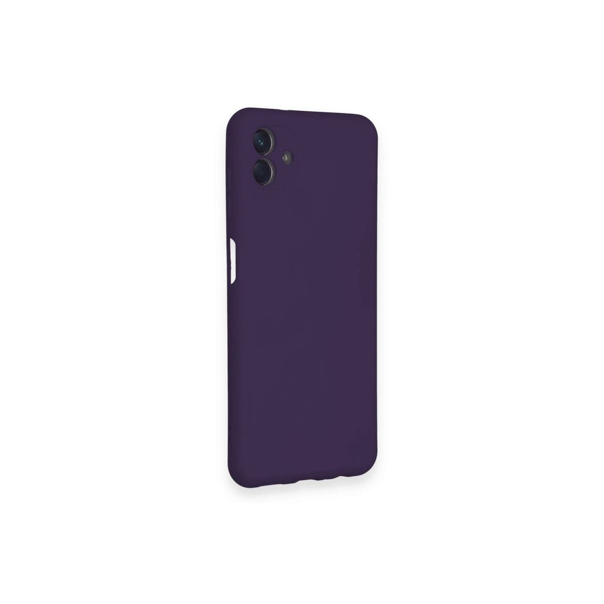 Samsung Galaxy A04 Kılıf Nano İçi Kadife Silikon - Mor