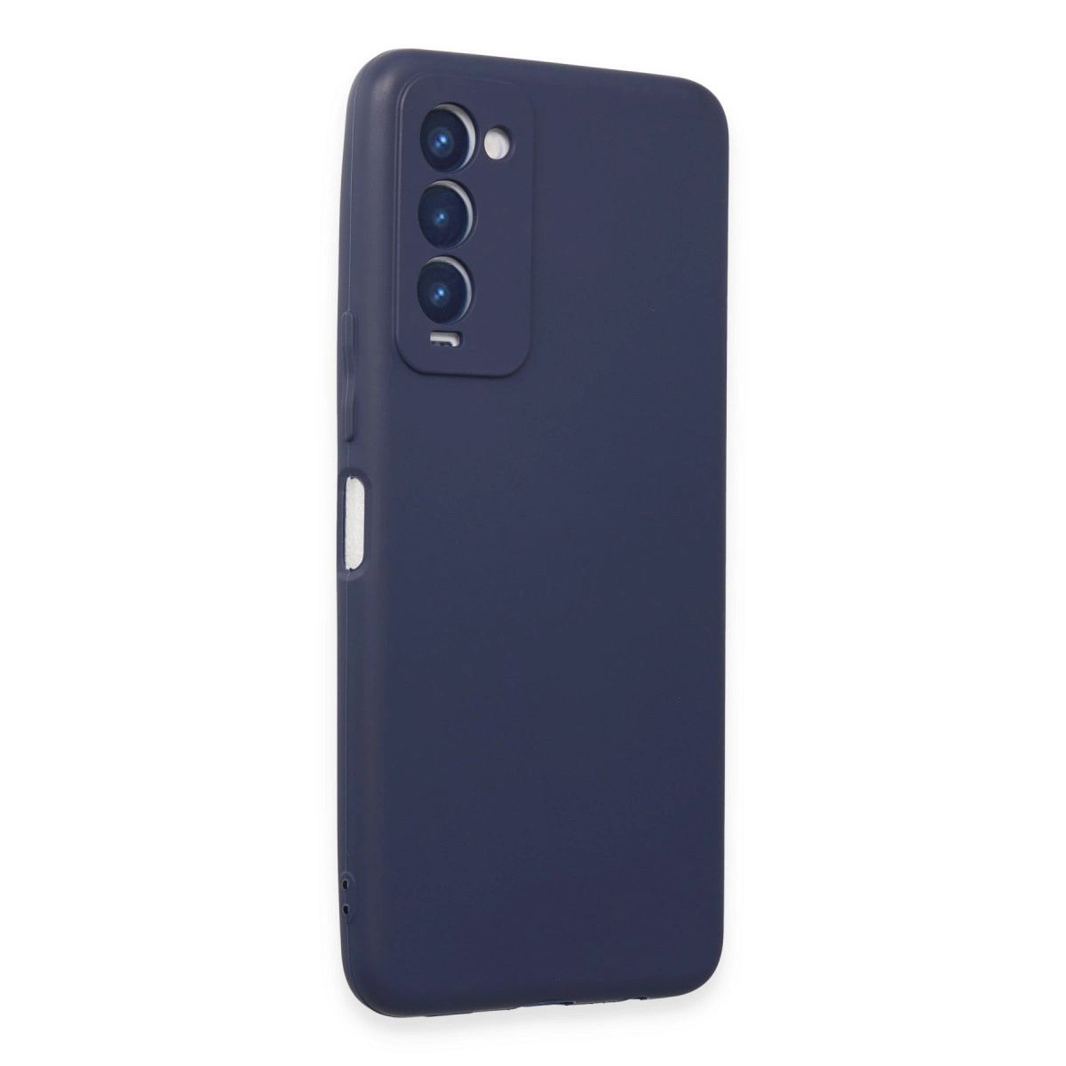 Tecno Camon 18 Kılıf First Silikon - Lacivert