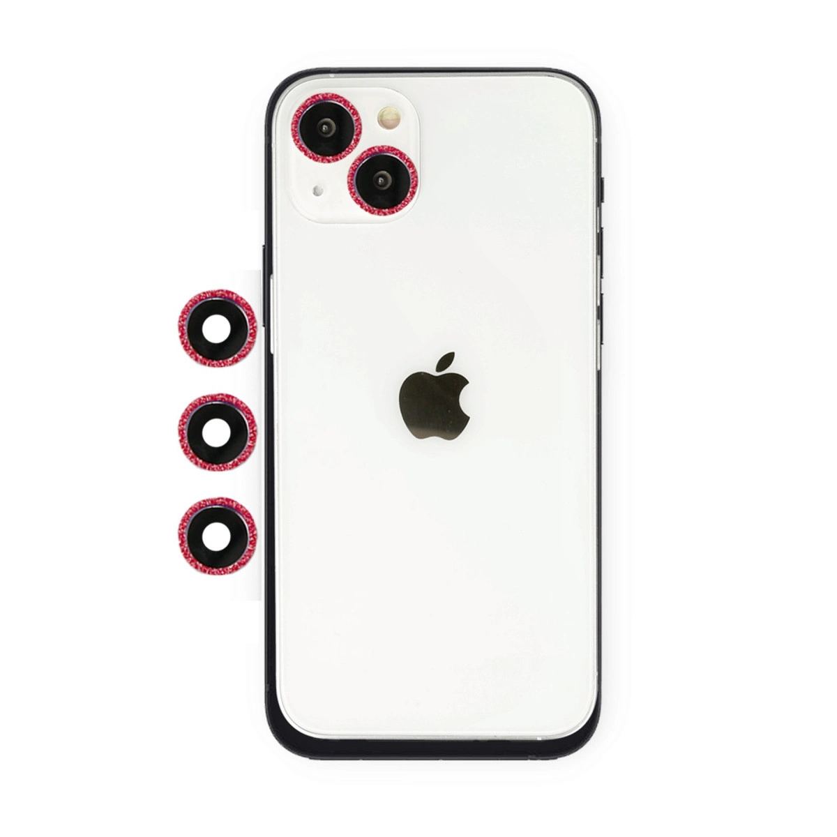 Apple İphone 14 Shine Kamera Lens - Kırmızı