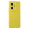 Vivo V29 Lite Kılıf Nano İçi Kadife Silikon - Sarı