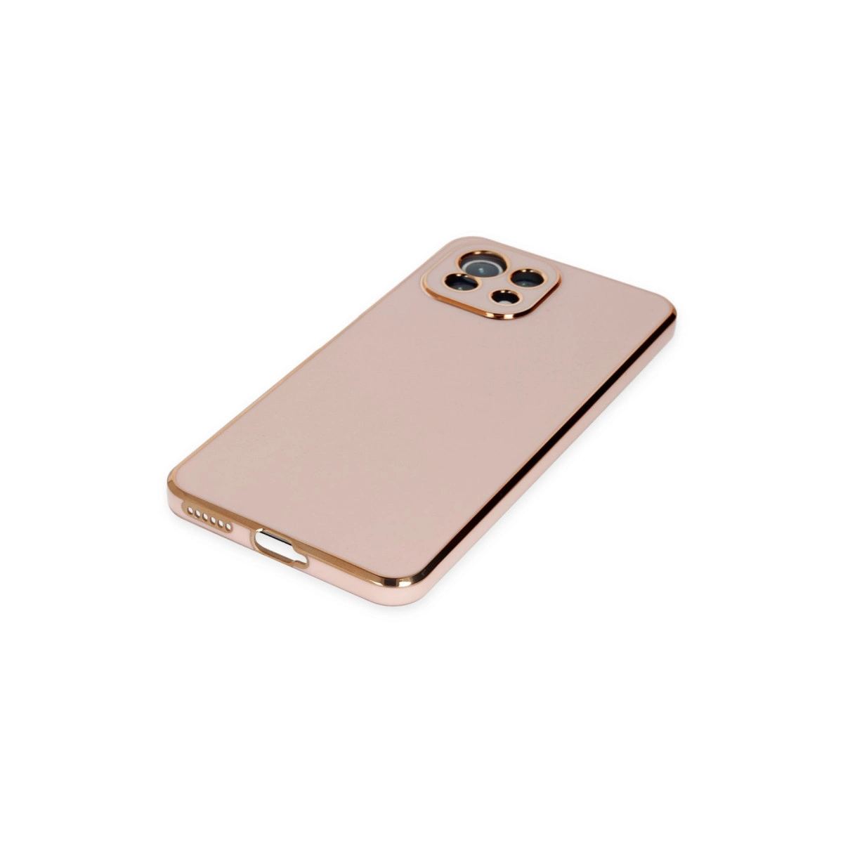 Xiaomi Mi 11 Lite Kılıf Volet Silikon - Pembe