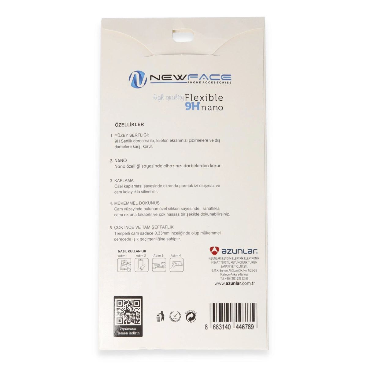 Samsung Galaxy A54 5g 6d Antistatik Mat Seramik Hayalet Nano Ekran Koruyucu
