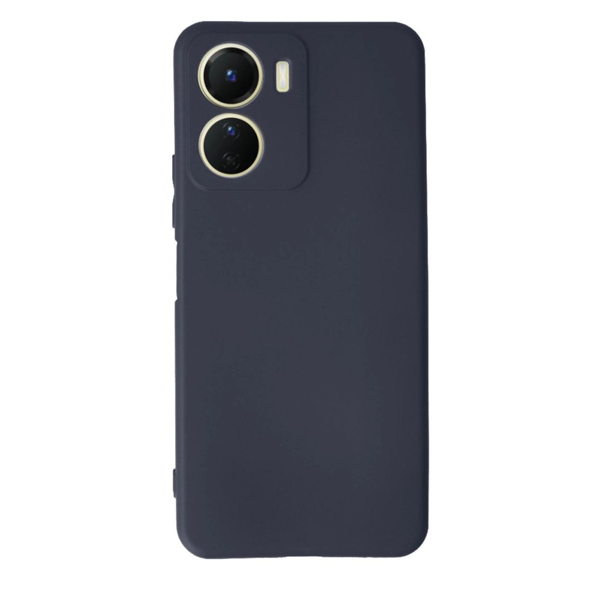 Vivo Y16 Kılıf First Silikon - Lacivert