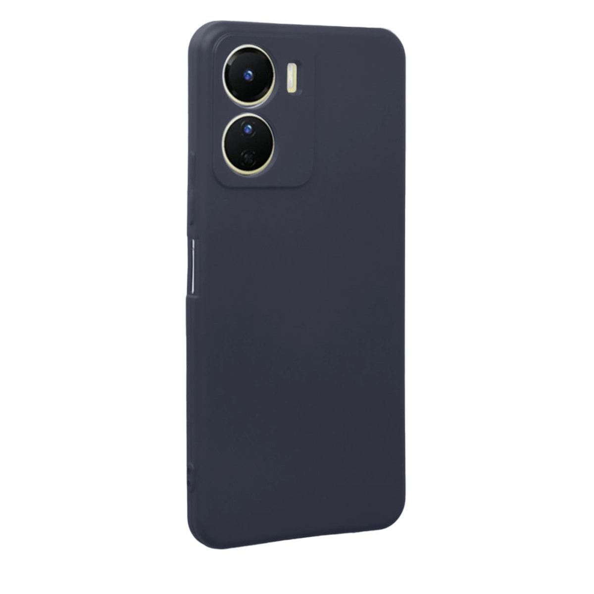 Vivo Y16 Kılıf First Silikon - Lacivert