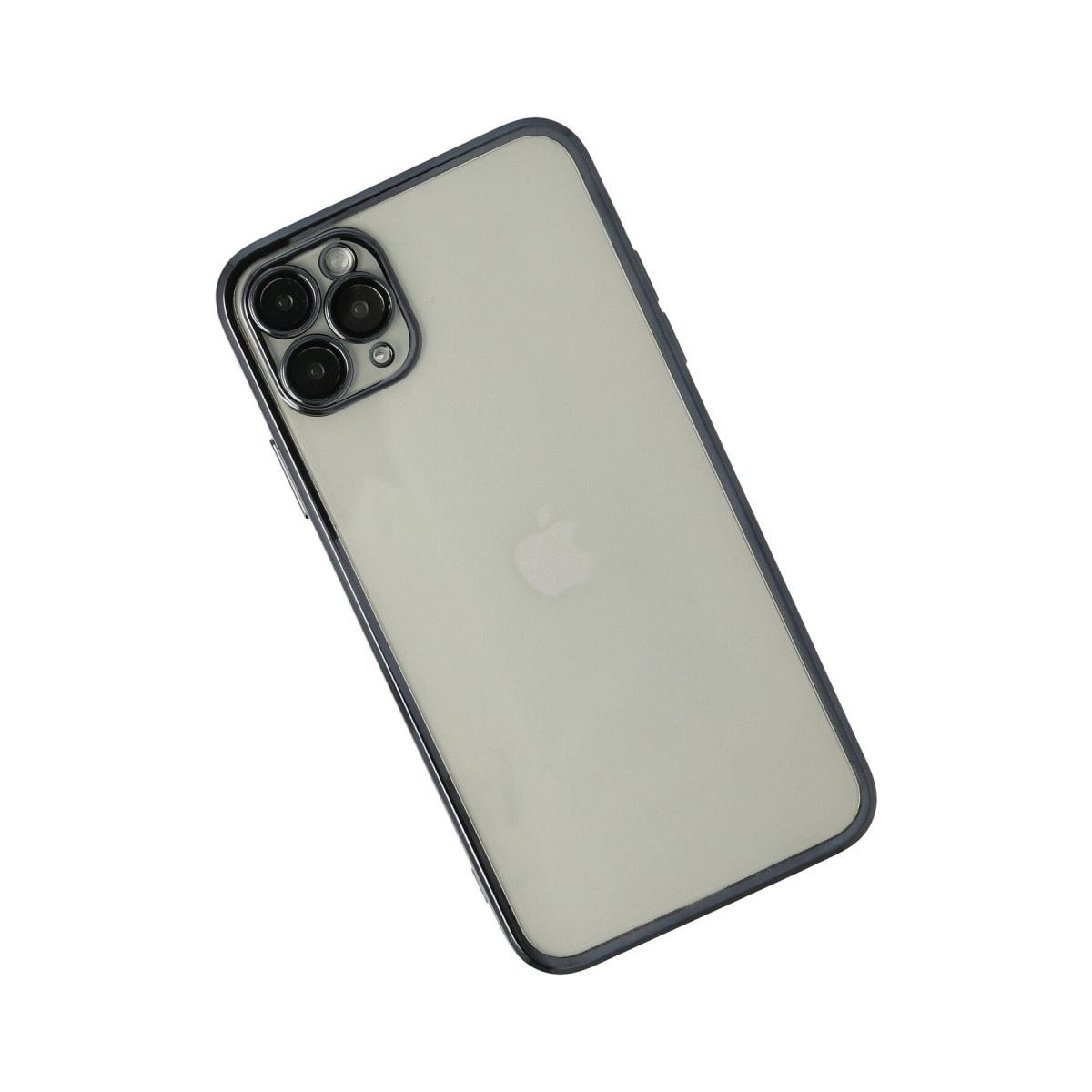Apple İphone 11 Pro Kılıf Razer Lensli Silikon - Siyah