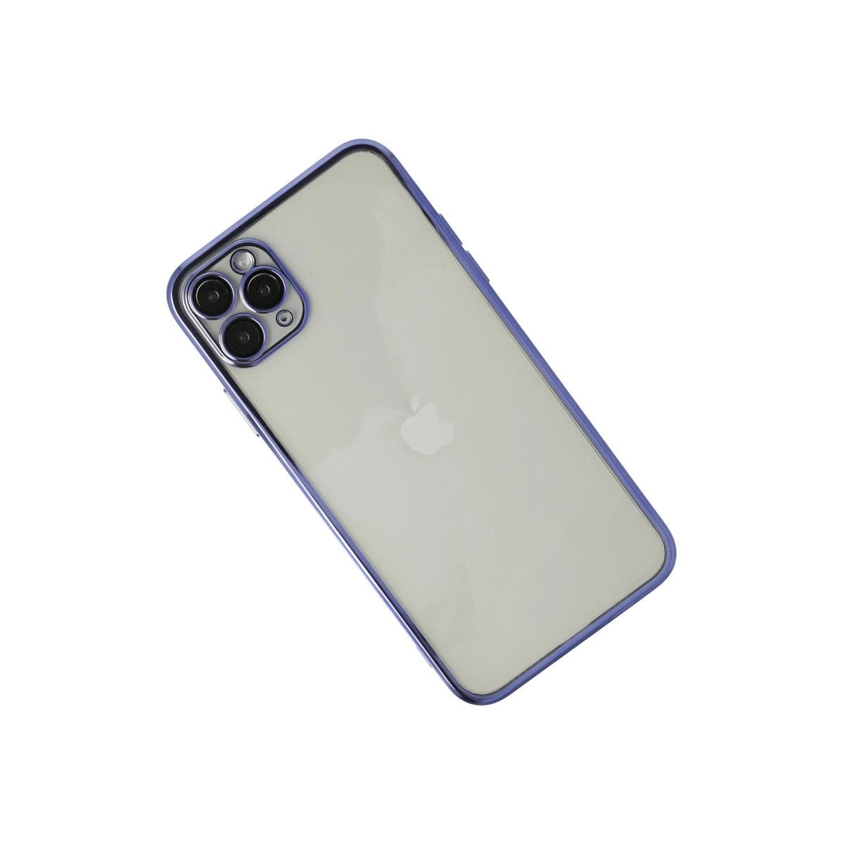 Apple İphone 11 Pro Max Kılıf Razer Lensli Silikon - Mor