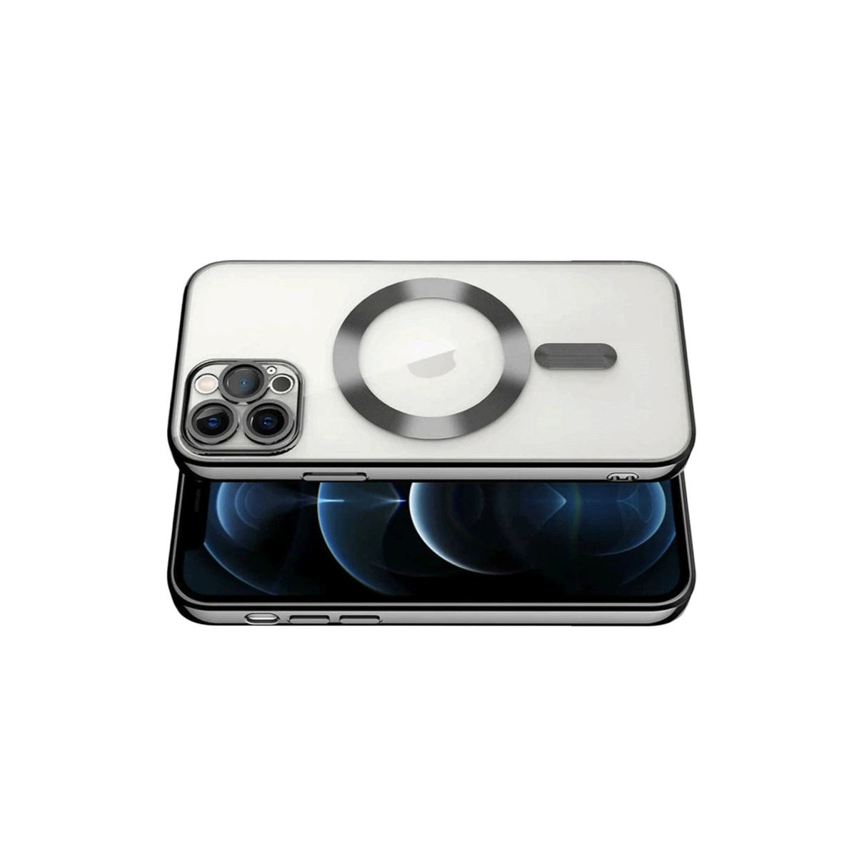 Apple İphone 13 Pro Kılıf Kross Magneticsafe Kapak - Siyah
