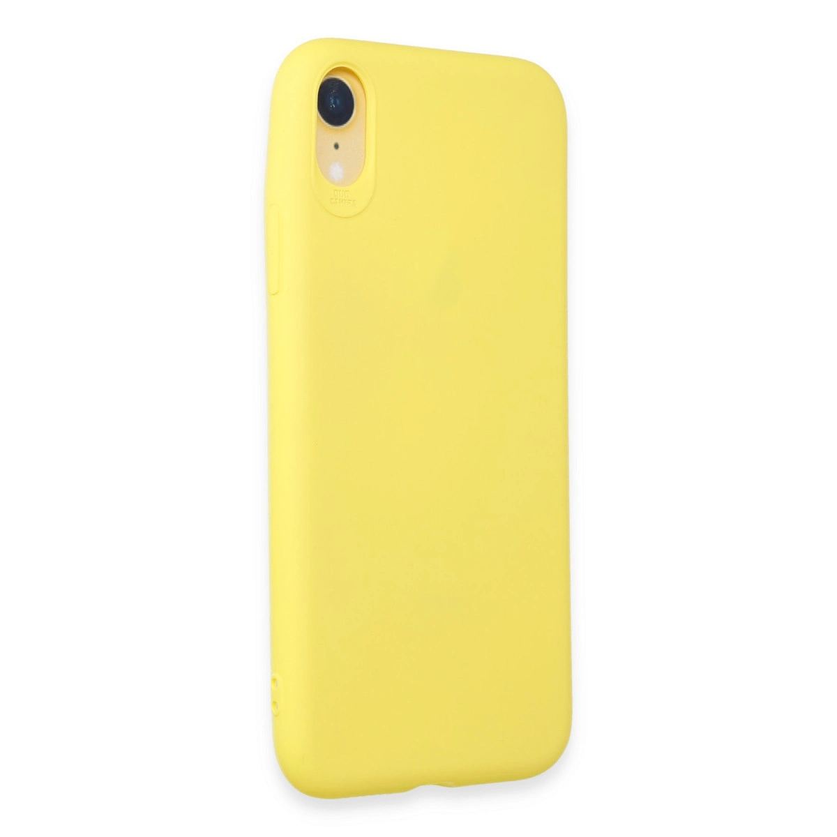 Apple İphone Xr Kılıf First Silikon - Sarı
