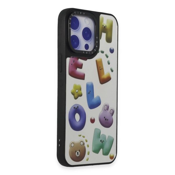 Apple İphone 15 Pro Max Kılıf Mirror Desenli Kapak - Mirror - 15