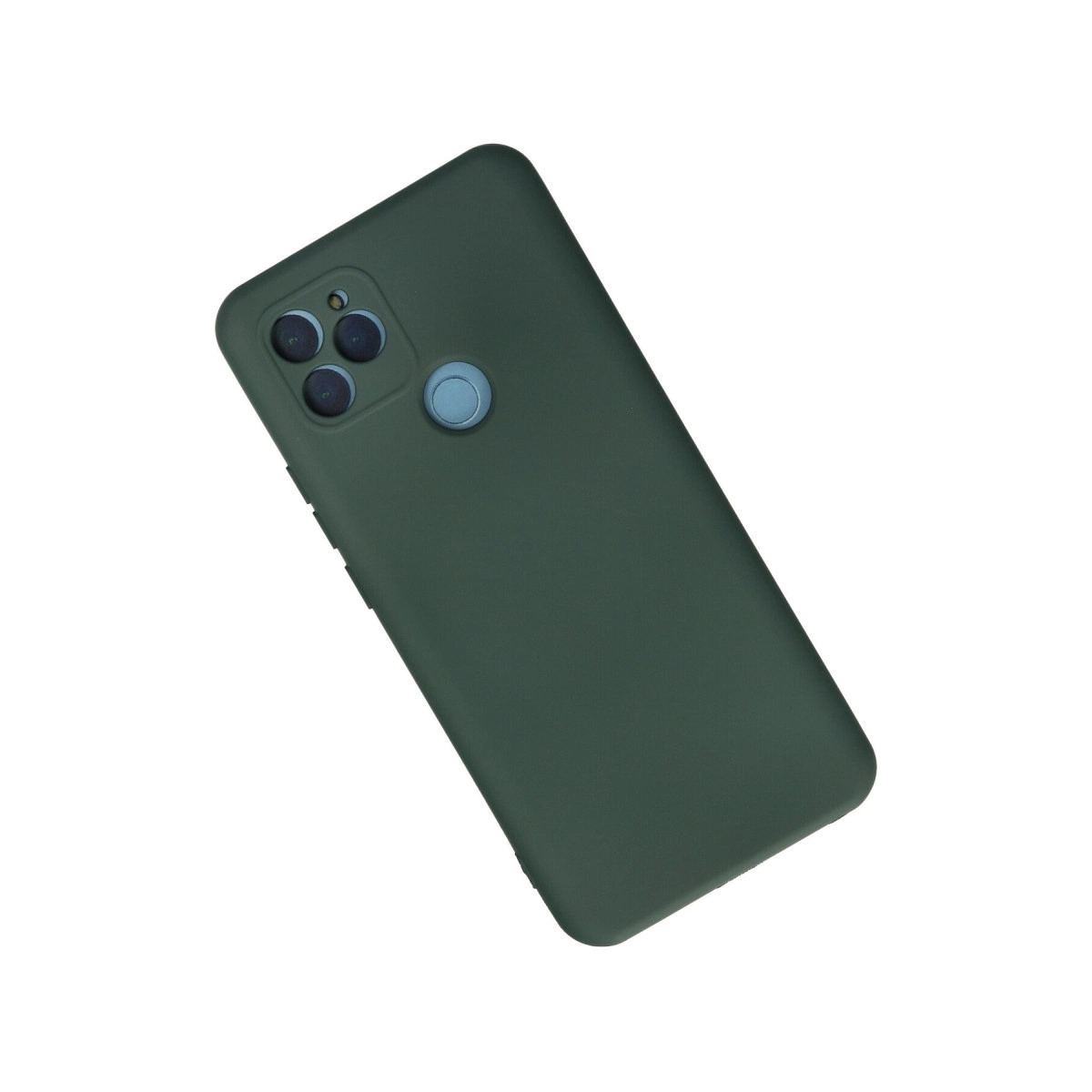 General Mobile Gm 21 Kılıf Nano İçi Kadife Silikon - Koyu Yeşil