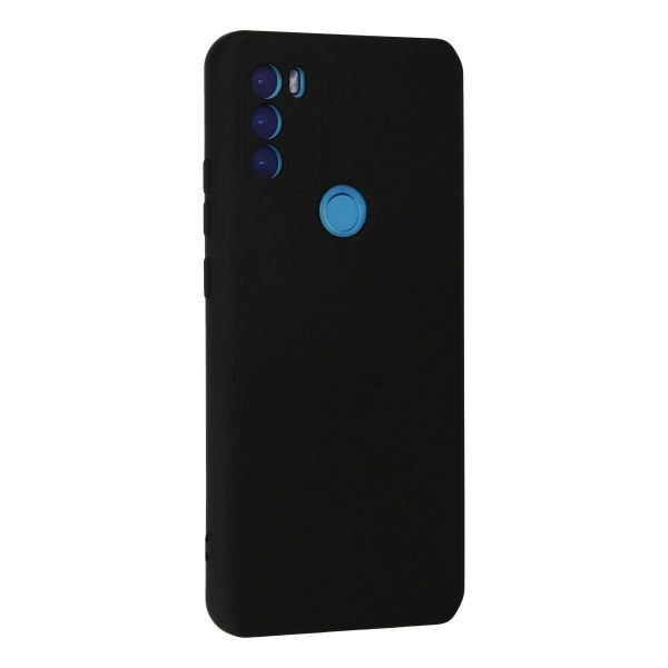 General Mobile Gm 21 Plus Kılıf Nano İçi Kadife Silikon - Siyah