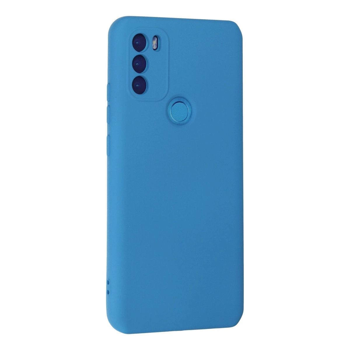General Mobile Gm 21 Plus Kılıf Nano İçi Kadife Silikon - Mavi