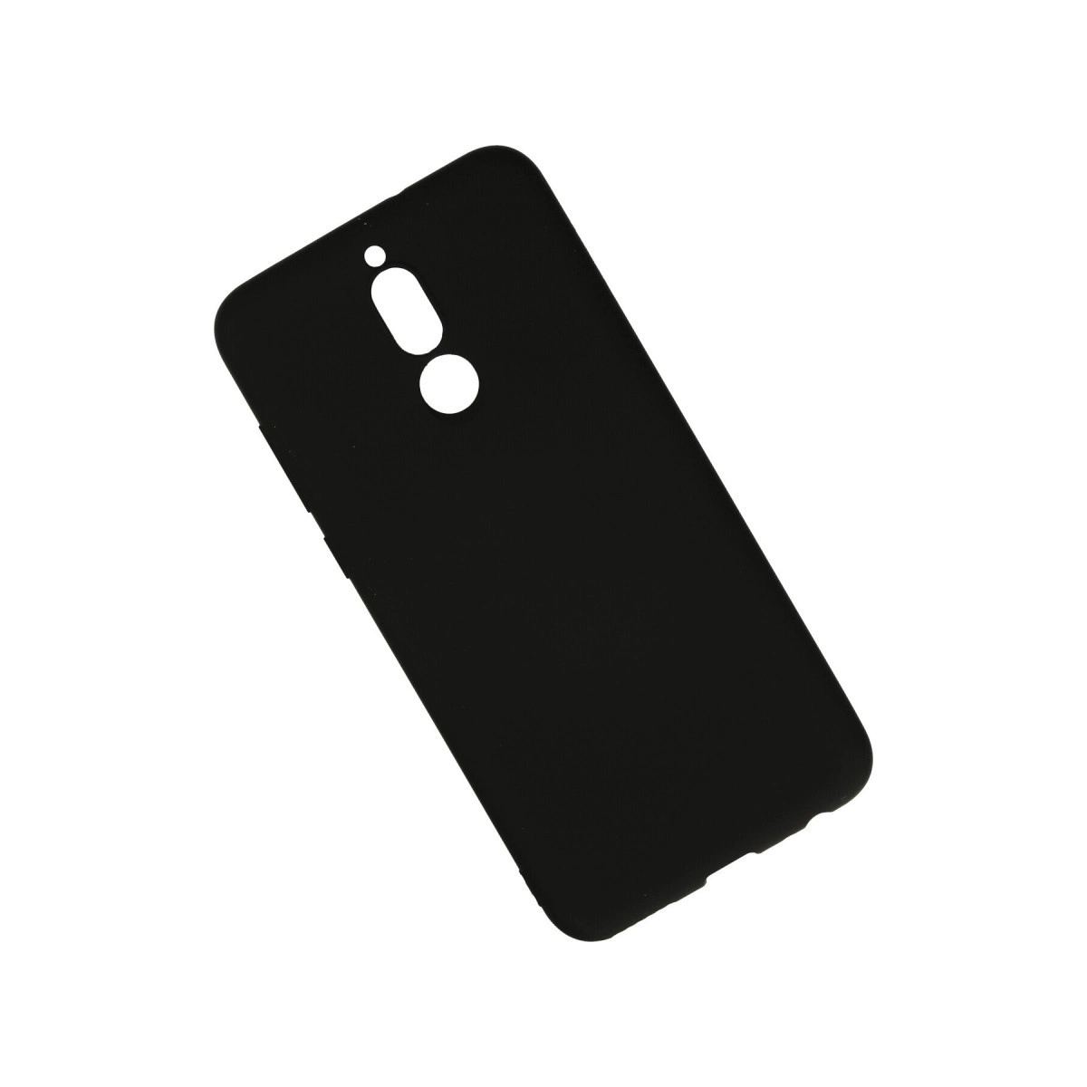 Huawei Mate 10 Lite Kılıf Nano İçi Kadife Silikon - Siyah