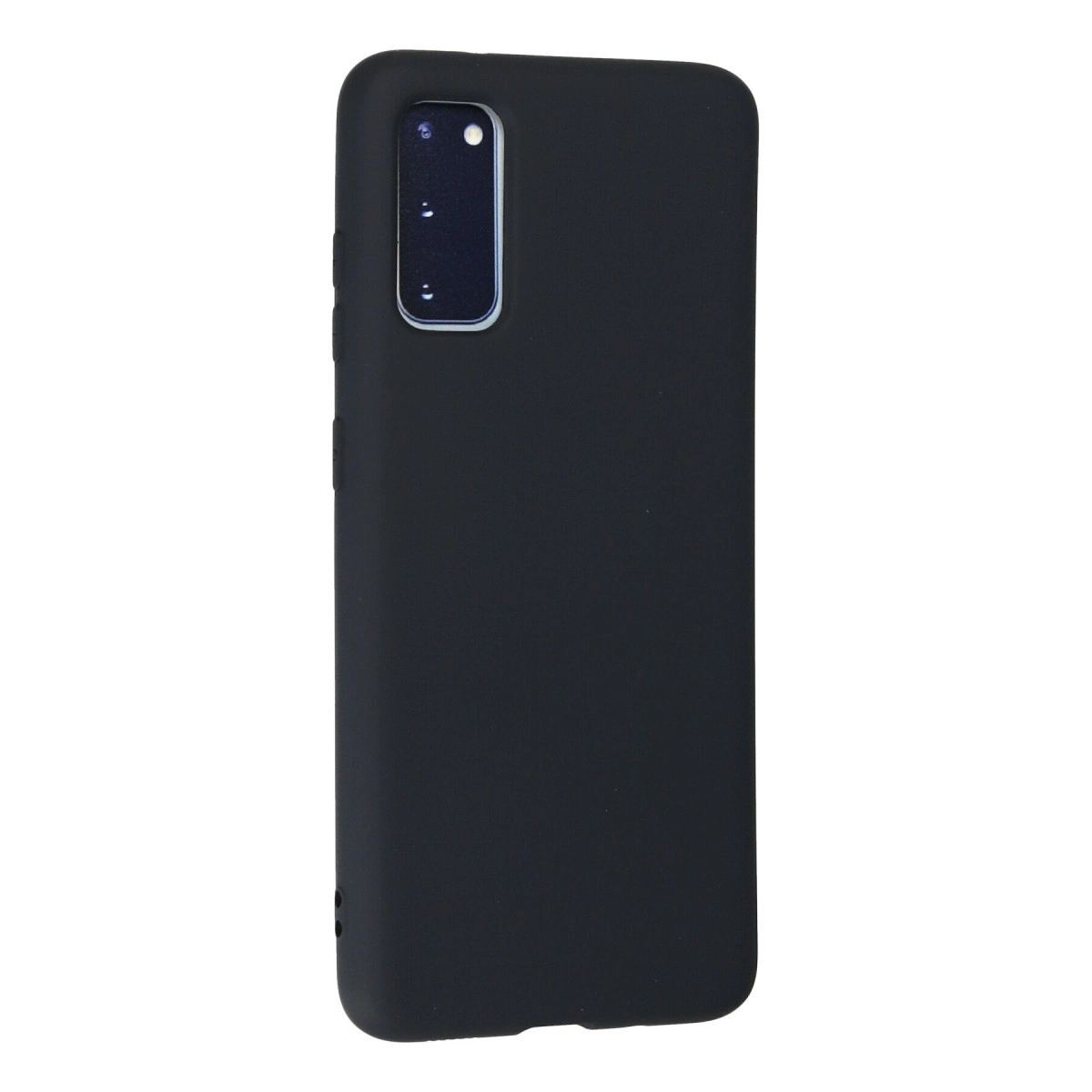 Samsung Galaxy S20 Kılıf Nano İçi Kadife Silikon - Lacivert