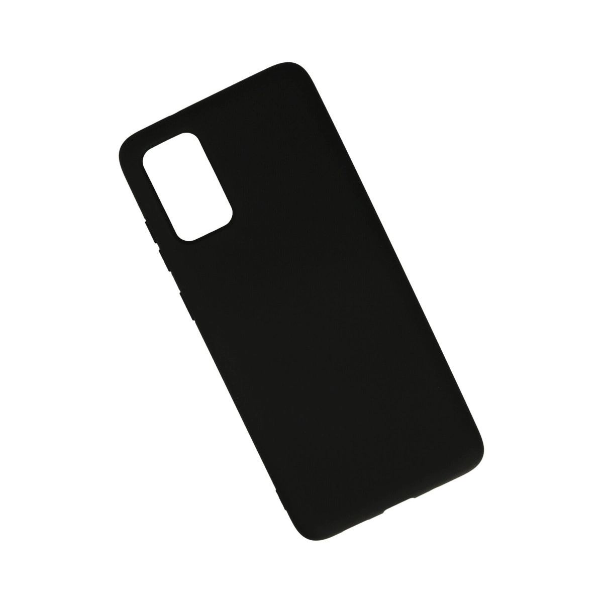 Samsung Galaxy S20 Plus Kılıf Nano İçi Kadife Silikon - Siyah