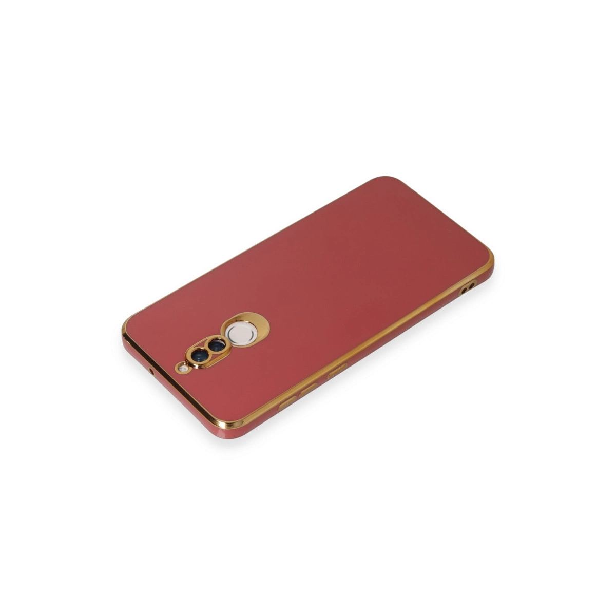Huawei Mate 10 Lite Kılıf Volet Silikon - Kırmızı