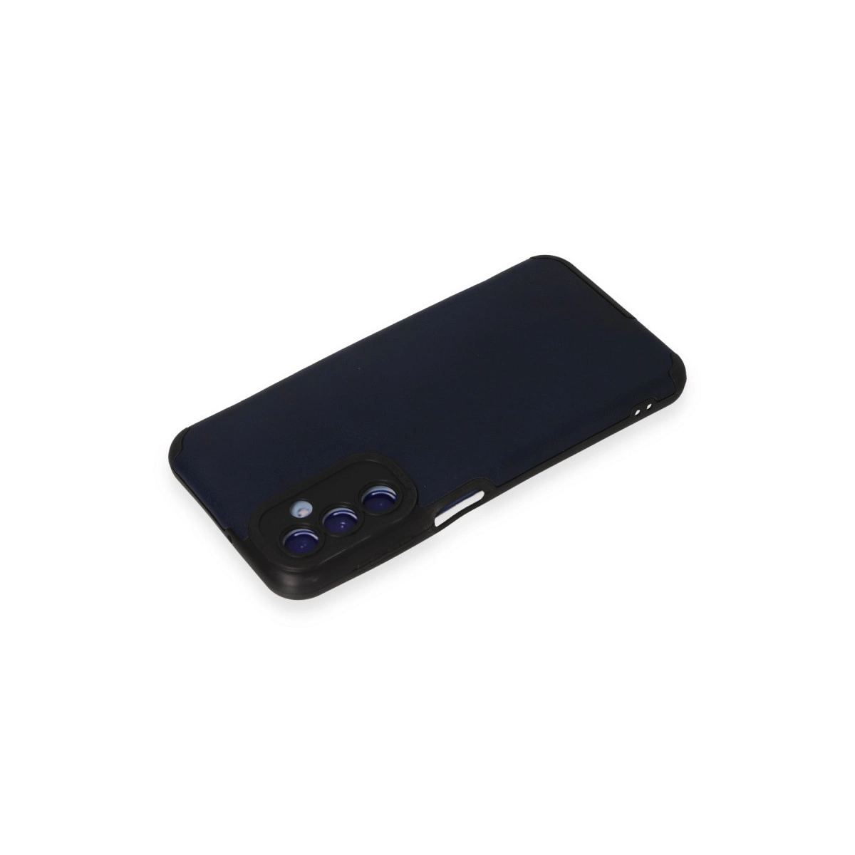Samsung Galaxy M34 5g Kılıf Loop Deri Silikon - Lacivert