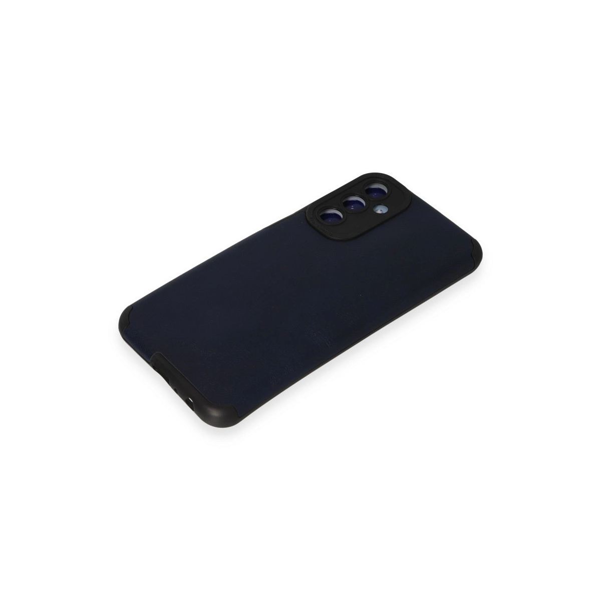Samsung Galaxy M34 5g Kılıf Loop Deri Silikon - Lacivert