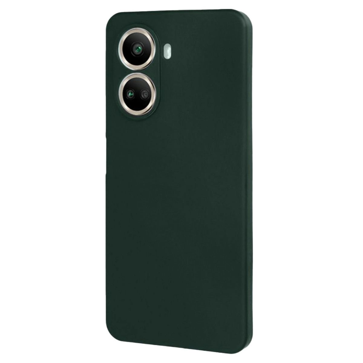 Huawei Nova 10 Se Kılıf First Silikon - Koyu Yeşil