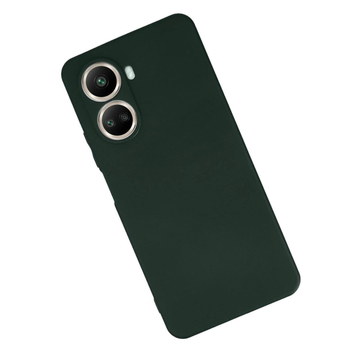 Huawei Nova 10 Se Kılıf First Silikon - Koyu Yeşil