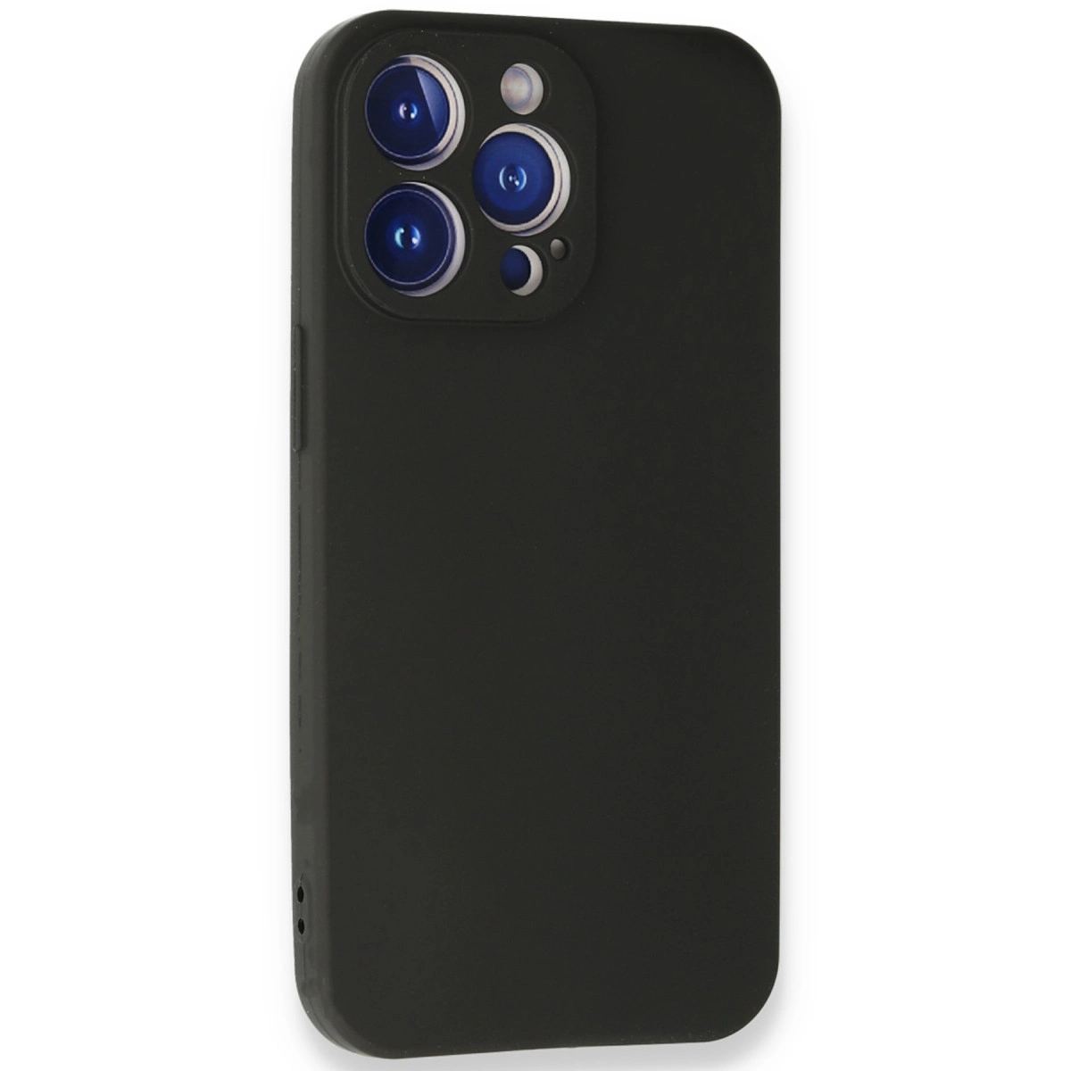 Apple İphone 13 Pro Kılıf First Silikon - Siyah