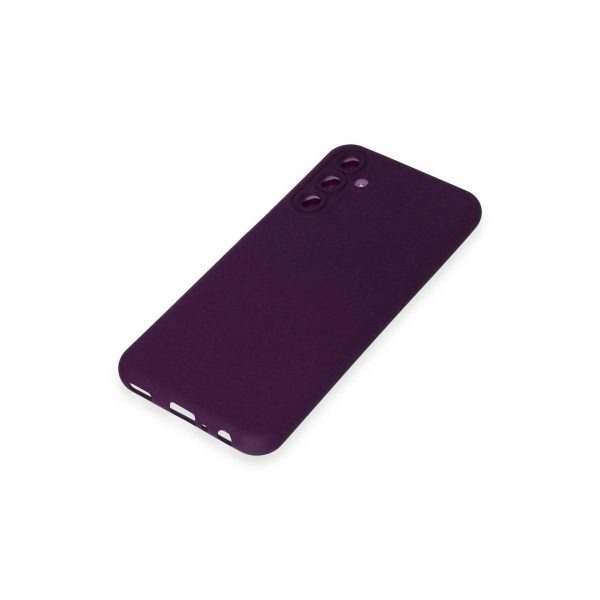 Samsung Galaxy M34 5g Kılıf Nano İçi Kadife Silikon - Mor