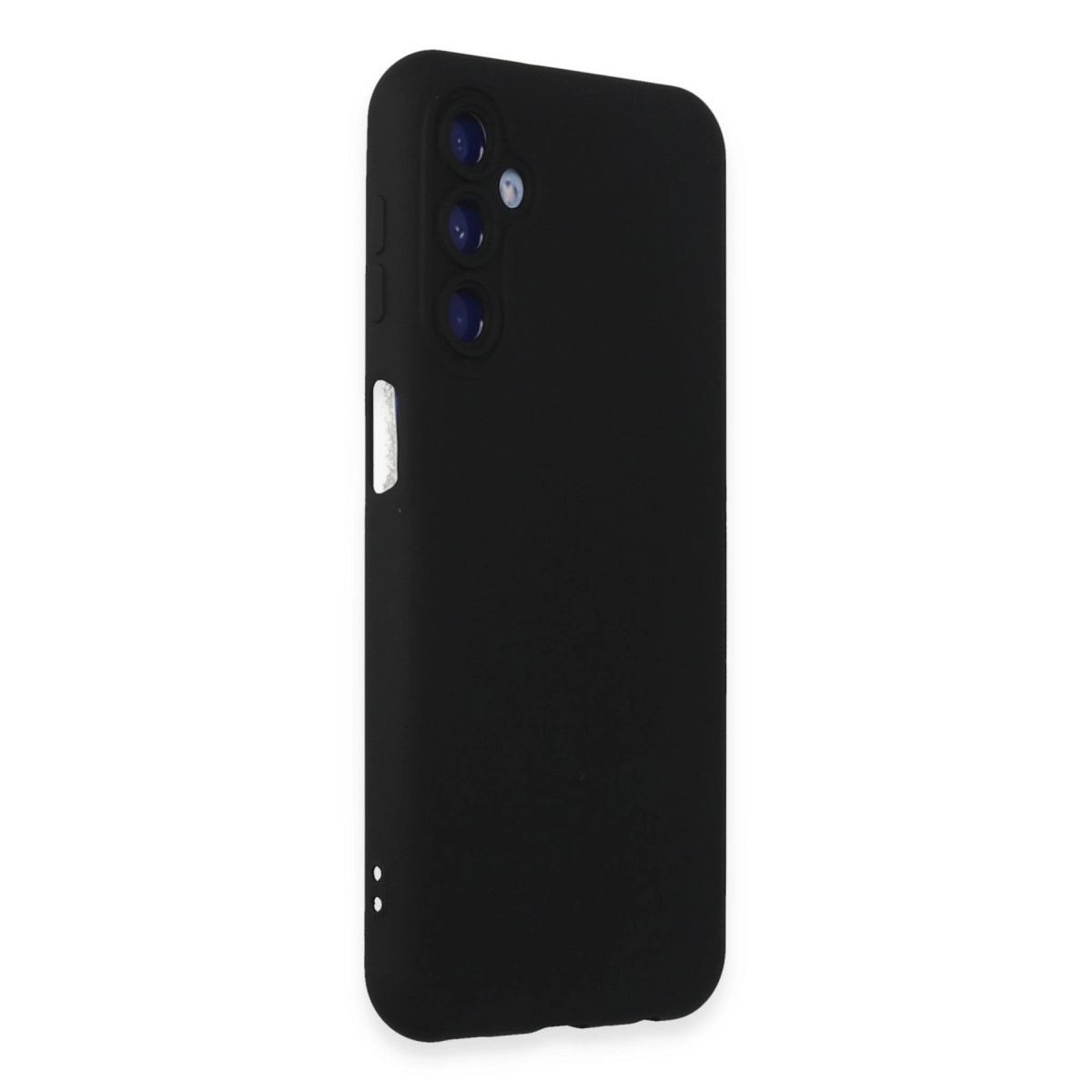 Samsung Galaxy M14 5g Kılıf Nano İçi Kadife Silikon - Siyah