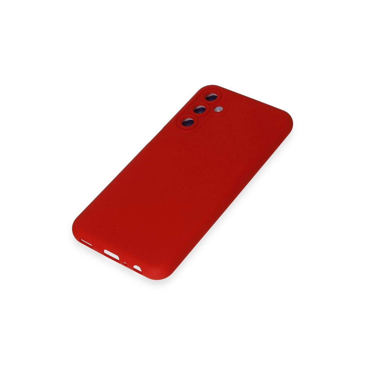 Samsung Galaxy M14 5g Kılıf Nano İçi Kadife Silikon - Kırmızı