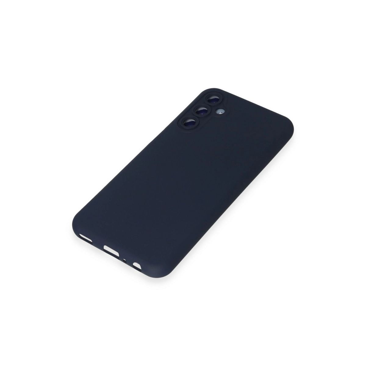 Samsung Galaxy M14 5g Kılıf Nano İçi Kadife Silikon - Lacivert